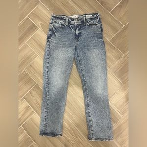 FRAME Le High Straight Jeans